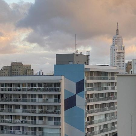 Flat De Luxo Centro Sp Com Piscina,Academia,Lavanderia,Garagem E Seguranca 24H Sao Paulo Exterior photo