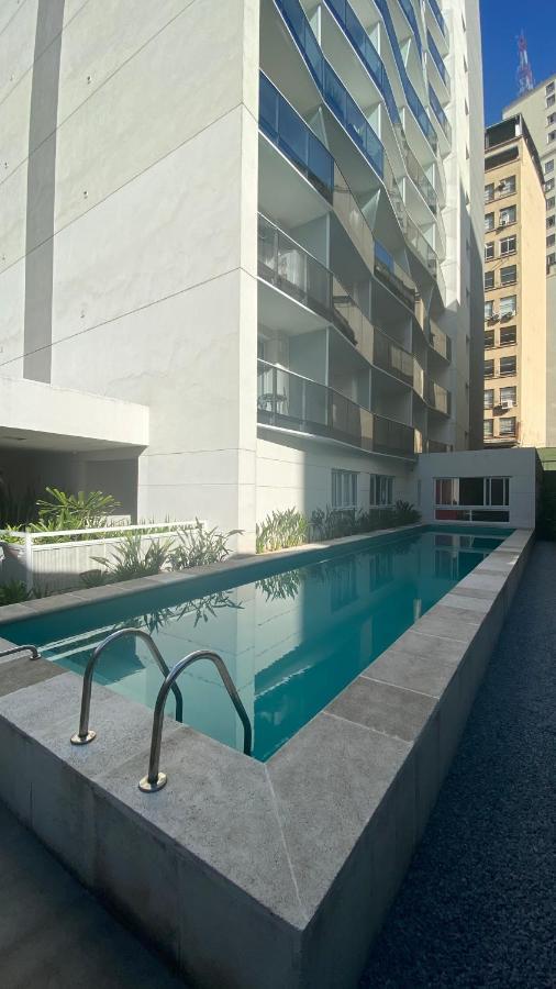Flat De Luxo Centro Sp Com Piscina,Academia,Lavanderia,Garagem E Seguranca 24H Sao Paulo Exterior photo